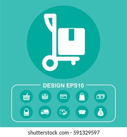 Vector Illustration Couirier Icon