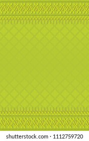 Vektorgrafik, Cover, Hintergrund, bunt, thailändisches Muster inspiriert von thailändischem Seidenmuster