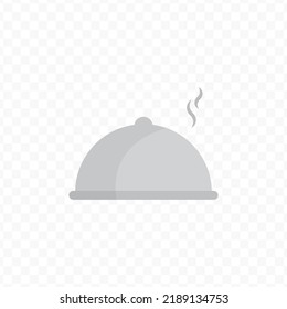 Vector illustration of cover food. Colored vector for website design .Simple design on transparent background (PNG).