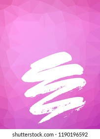 Vector illustration. Cover for notebook. Abstract background polygon art