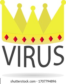 Vector illustration of covid-19. Coronavirus