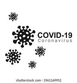 Vector Illustration of Covid-19 Poster Design.
