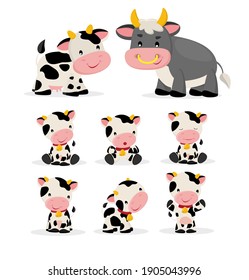 Cute Cartoon Sheep Set Stock Vector (Royalty Free) 785929960 | Shutterstock