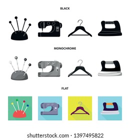 Vector illustration  craft and handcraft icon. Collection  craft and industry stock symbol for web.