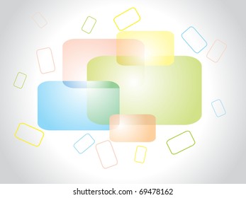 vector illustration of creative abstract background