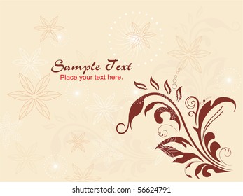 vector illustration of creative artwork background