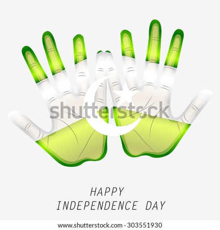  Vector Illustration Creative a beautifu lbackground for Independence Day.