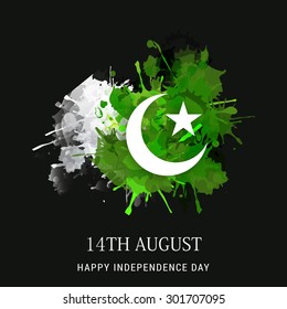 vector illustration Creative a beautiful background for Independence Day.