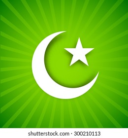 vector illustration Creative a beautiful greeting for Independence Day.