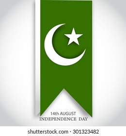 vector illustration Creative a beautiful greeting for Independence Day.