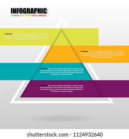 Vector illustration of creative business infographic template and modern icons represent as steps or workflow diagram.