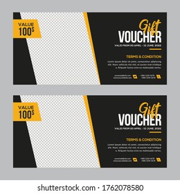 Vector illustration, creative business voucher template can be used for all Fashion needs