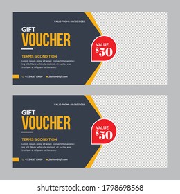 Vector illustration, creative business voucher template can be used for all Fashion needs