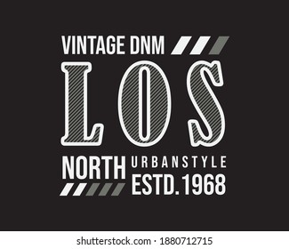Vector illustration of creative clothing style urban letter graphic, suitable for design of t-shirts, clothing, hoodies, printing products etc.