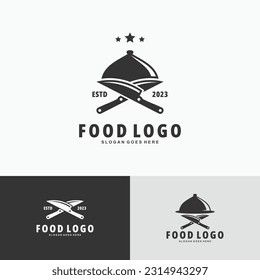 Vector illustration of creative food design concept