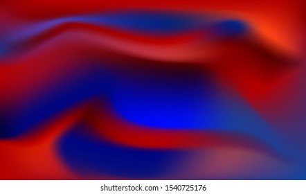 Vector Illustration Creative Graphic Design. Art Fluid Blurred Colorful Vibrant Background. Minimal Landing Page, Festival Concept Card, Banner, Poster, Cover, Flyer, Journal, Magazine, Template.