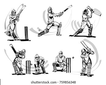 Cricket Drawing Hd Stock Images Shutterstock