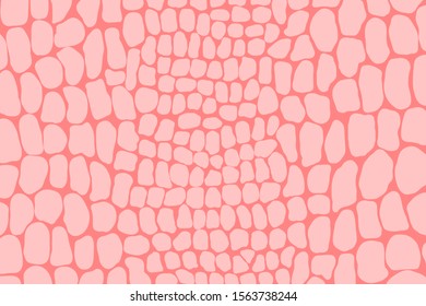 Vector illustration of crocodile skin pattern. Animal print