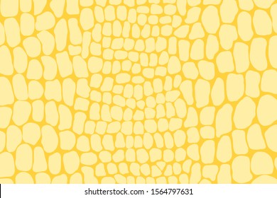 Vector illustration of crocodile skin pattern. Animal print
