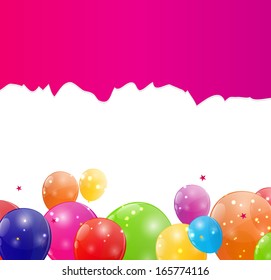 Vector illustration crocus flower background