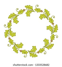 Vector illustration crowd frames flower leaf green bloom hand drawn