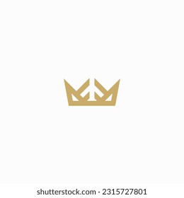 vector illustration of crown aviation