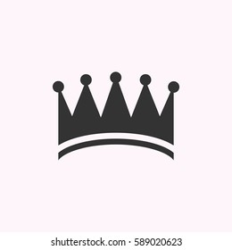Vector Illustration of a Crown Icon