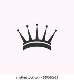 Vector Illustration of a Crown Icon