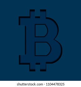 Vector illustration of crypto currency