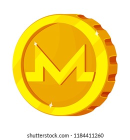 Vector illustration of cryptocurrency and coin symbol. Set of cryptocurrency and crypto stock symbol for web.