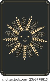 vector illustration, crystals and the solar system, moon phases. Celestial engravings. Astronomy and astrology. Magic signs. Signs of the zodiac. A mystical map of the world. Constellations