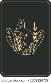 ilustración vectorial, cristales y el sistema solar, fases lunares. Grabados celestes. Astronomía y astrología. Signos mágicos. Signos del zodiaco. Un mapa místico del mundo. Constelaciones