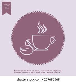 Vector illustration of cup 