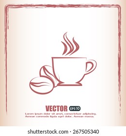 Vector illustration of cup 