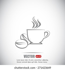 Vector illustration of cup 