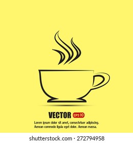 Vector illustration of cup 