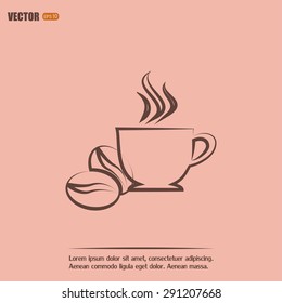 Vector illustration of cup 