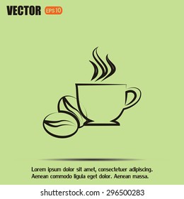 Vector illustration of cup 