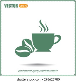 Vector illustration of cup