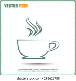 Vector illustration of cup 