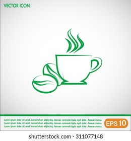 Vector illustration of cup 