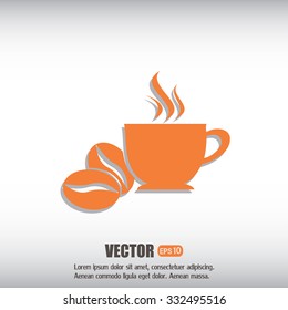 Vector illustration of cup