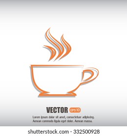 Vector illustration of cup 