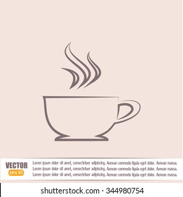 Vector illustration of cup 
