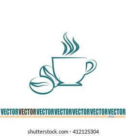 Vector illustration of cup 