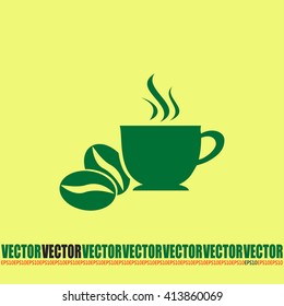 Vector illustration of cup