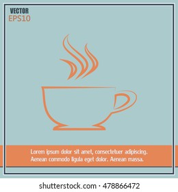 Vector illustration of cup 