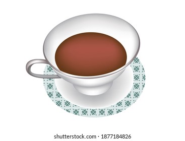 Vektorgrafik des Kaffeecups