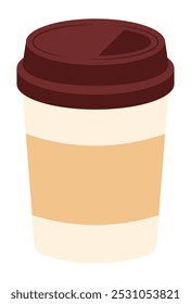 Ilustración vectorial de una taza de café para Anuncios, tarjetas, volantes, Fondos de pantalla en redes sociales, etc.