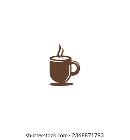 Vektorgrafik des Kaffeelogos, Café-Logo
